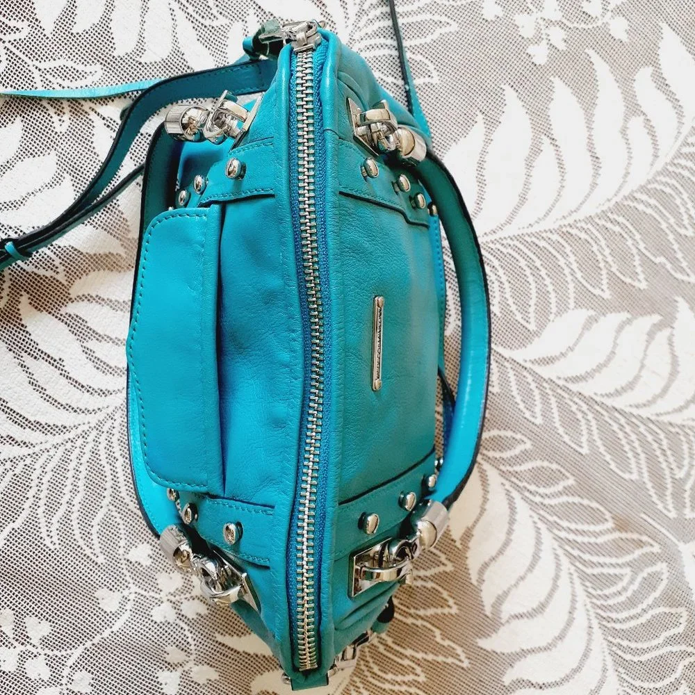 Rebecca Minkoff Blue Crossbody Bag with Adjustable Strap - Picture 7 of 15